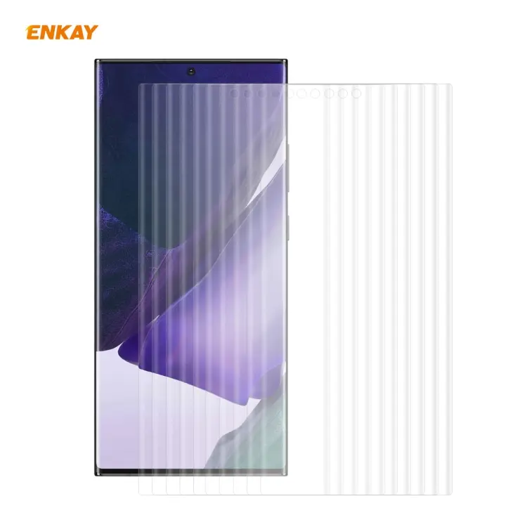 Per Samsung Galaxy Note 20 Ultra 10 PCS ENKAY Hat-Prince 3D Full Screen PET Curvo Piegatura a caldo Pellicola salvaschermo HD Pellicola morbida, For Samsung Galaxy Note 20 Ultra