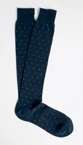 Perofil Calza Lunga in Caldo Cotone Uomo Pois Color