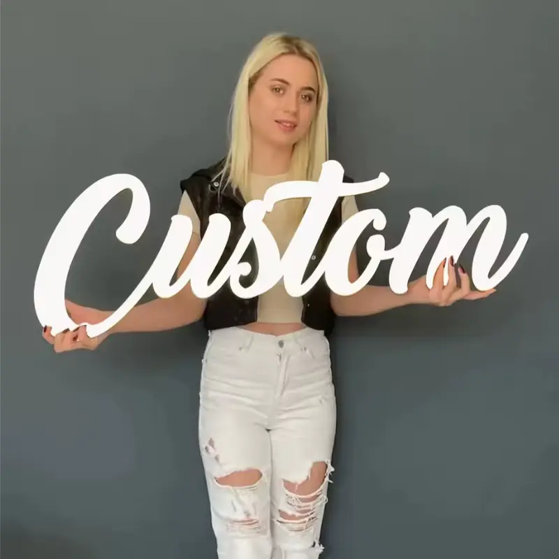 Personalized Wooden Name Sign