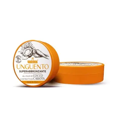 Phyoralhea Unguento Superabbronzante 150 ml – Olio di Cocco & Estratto di Carota | Idratante e Intensificatore di Abbronzatura