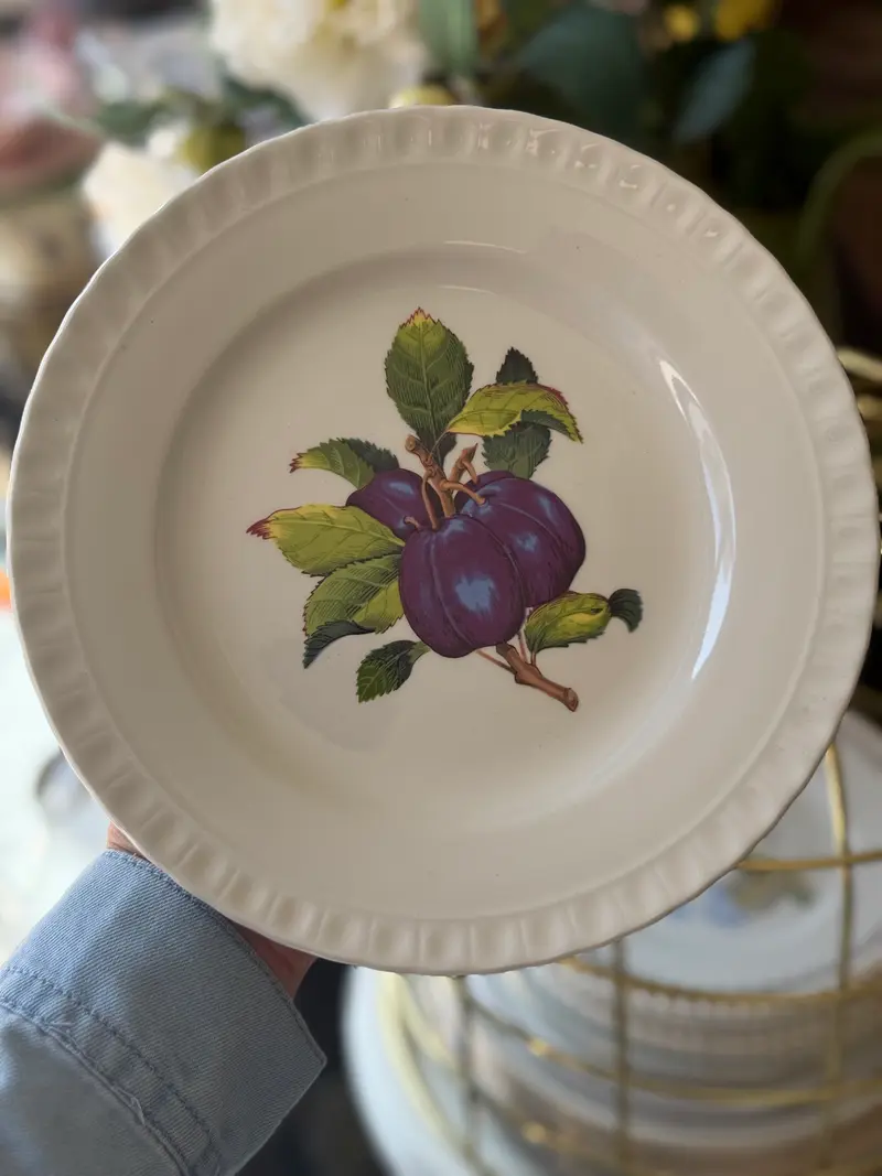 Piatti Vintage Decoro Frutta – Ø 21 cm