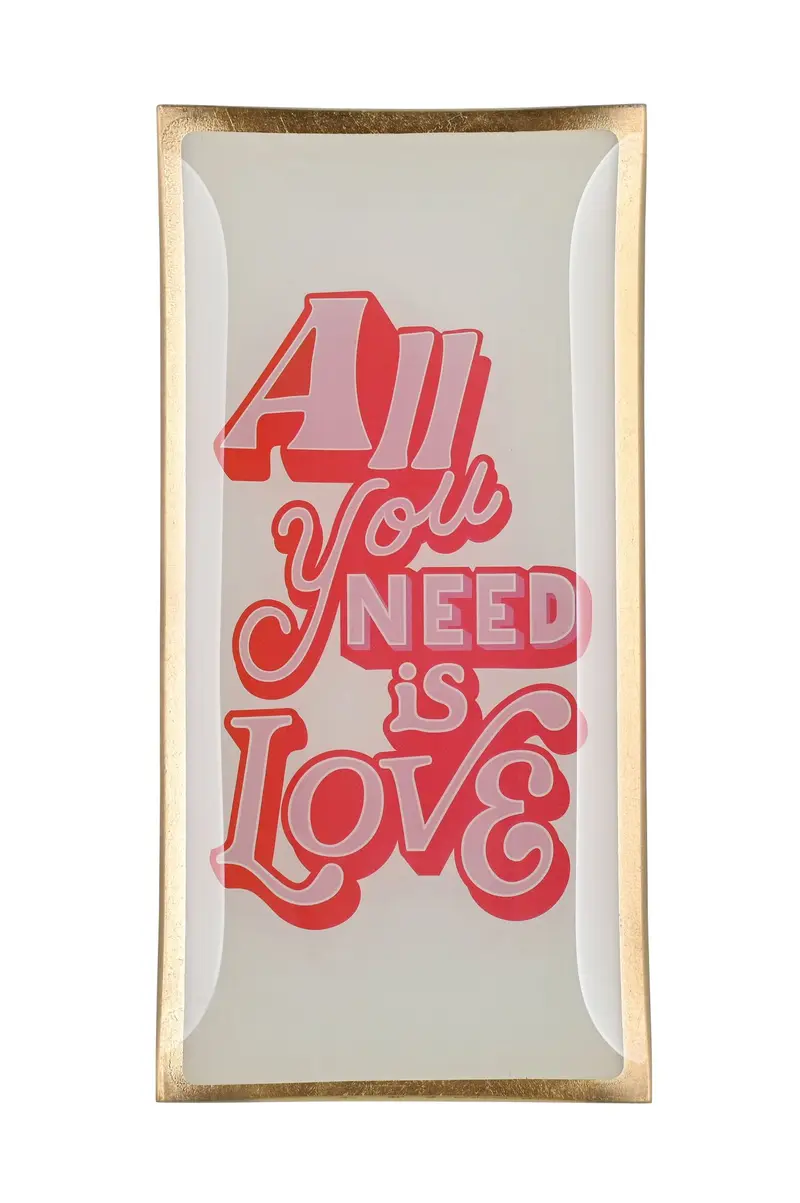Piattino All you need is Love