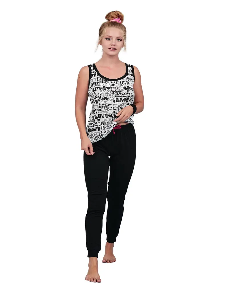 Pigiama donna primavera estate in cotone Buccia di Mela gdc11981p
