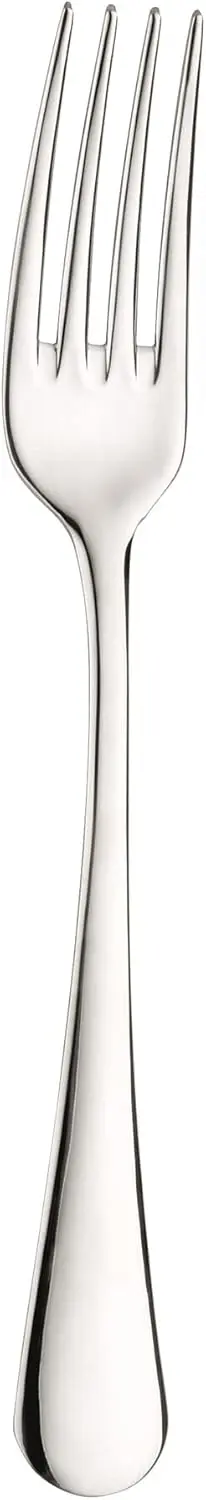 Pintinox Set 3 Forchette da Tavola - Posate Eleganti in Acciaio Inox Cromato - Design Sinuoso e Moderno - Cod. 1410C302