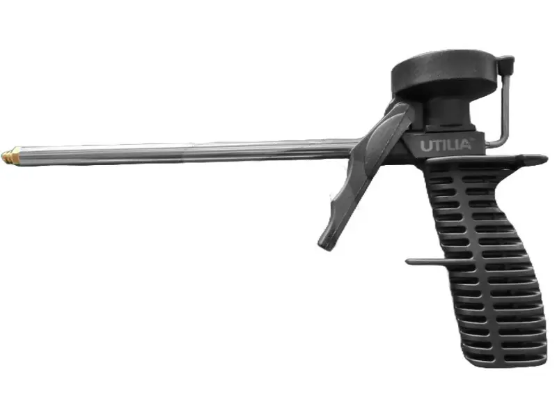 Pistola per schiuma poliuretanica Utilia con adattatore universale