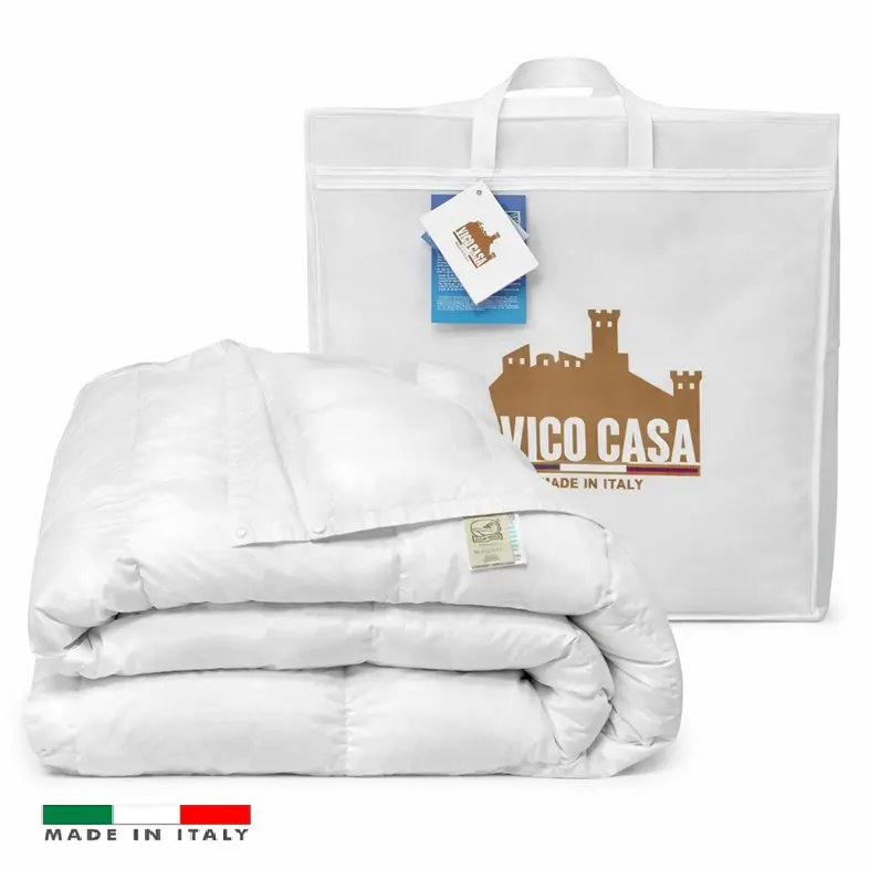 Piumino letto FIOCCO quattro stagioni in piuma (Medio+Leggero)