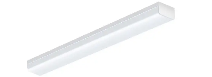 Plafoniera LED lineare 18W 2160lm 3CCT bianco Vito