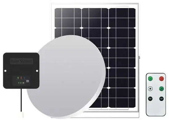 Plafoniera solare LED VITO DOPPIO-1 750 lm 4000K IP54