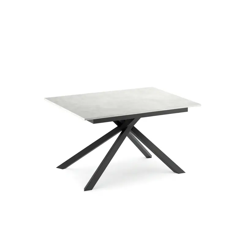 Pluto, Tavolo allungabile con top in melaminico (90cm X 140-190cm H. 76cm)