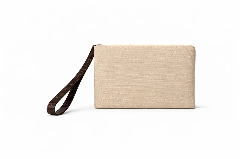 Pochette Canvas & Alligatore