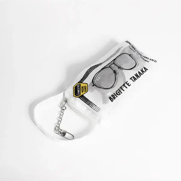 Pochette "Lunette" Brigitte Tanaka