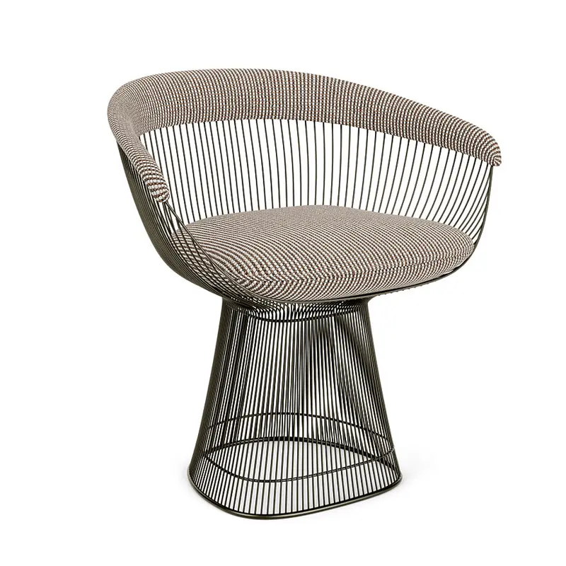 Poltroncina Platner Arm Chair (finitura bronzo)