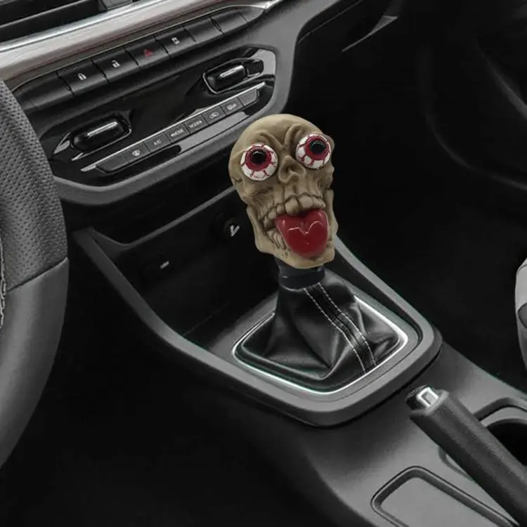 Pomello del cambio manuale a forma di teschio personalizzato per auto
