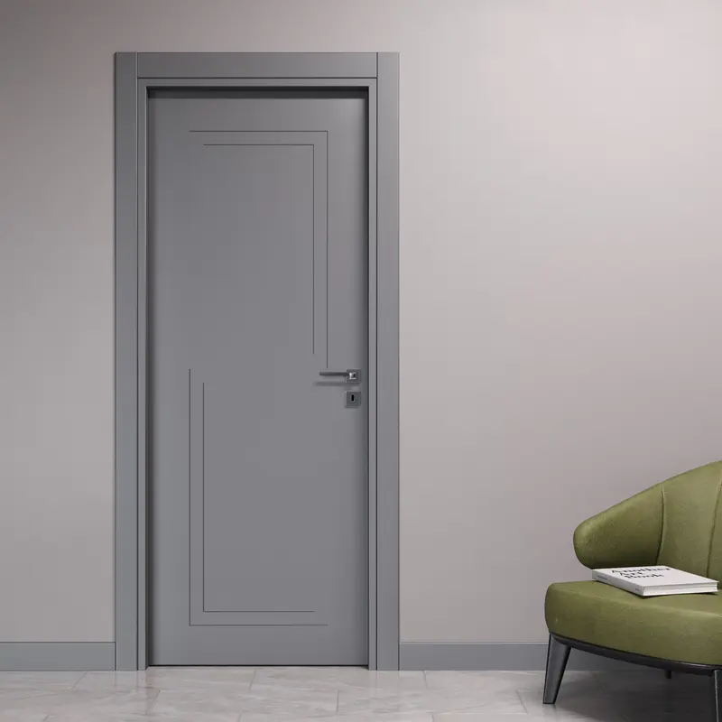 Porta Battente con Incisioni Corners