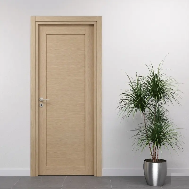 Porta Battente in Laminato Rovere