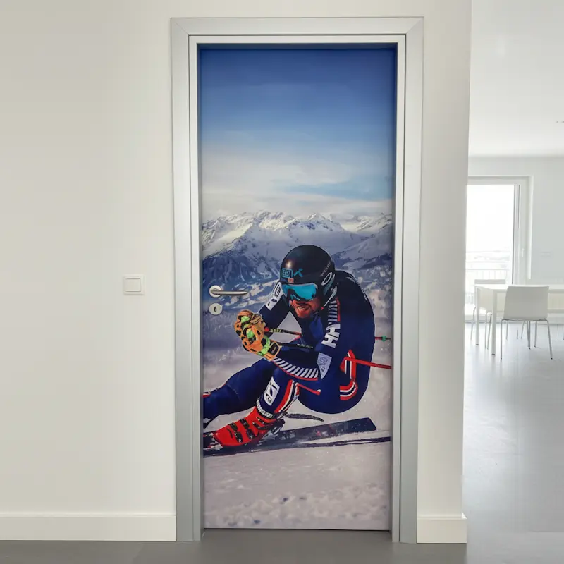 Porta Battente Laminato con Stampa Personalizzata