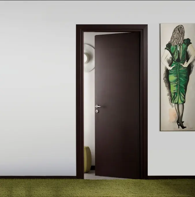 Porta Battente Laminato Wengè