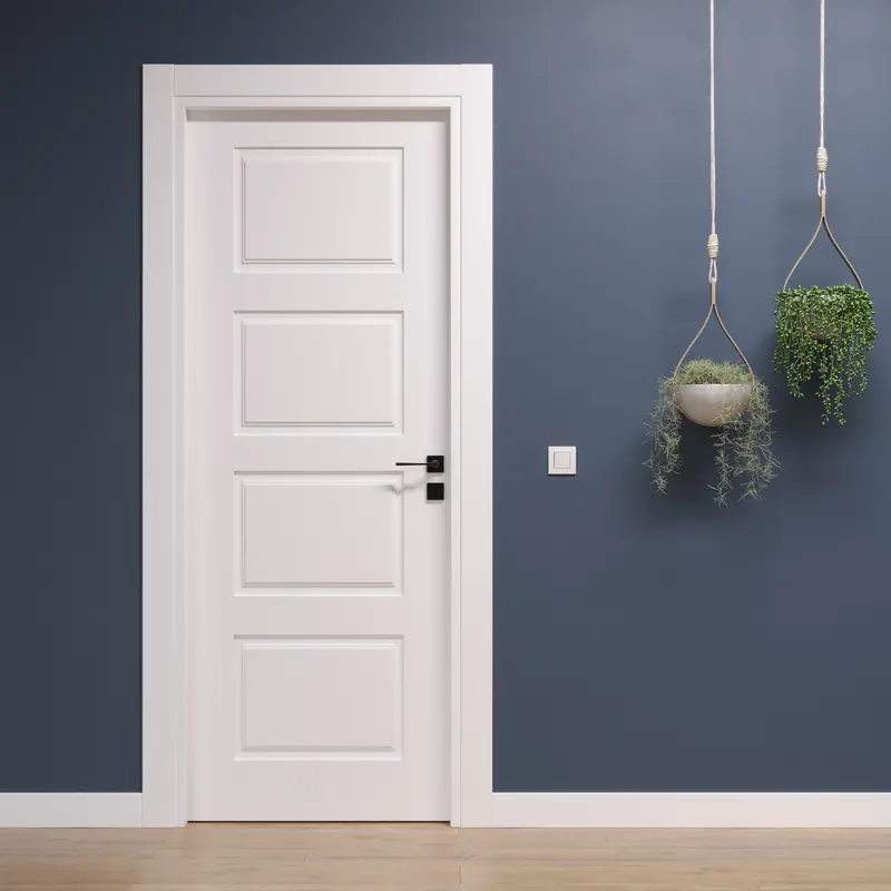 Porta Battente Pantografata a Scalare 4 Bugne