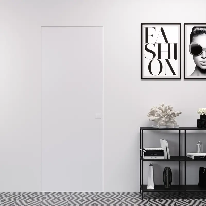 Porta Filomuro Invisibile Bianca (EasyWall) con Maniglia Invisibile