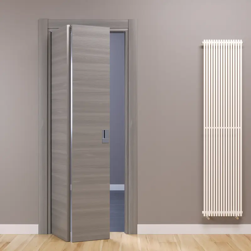 Porta Pieghevole a Libro Olmo Grigio Compack Living 90° Celegon