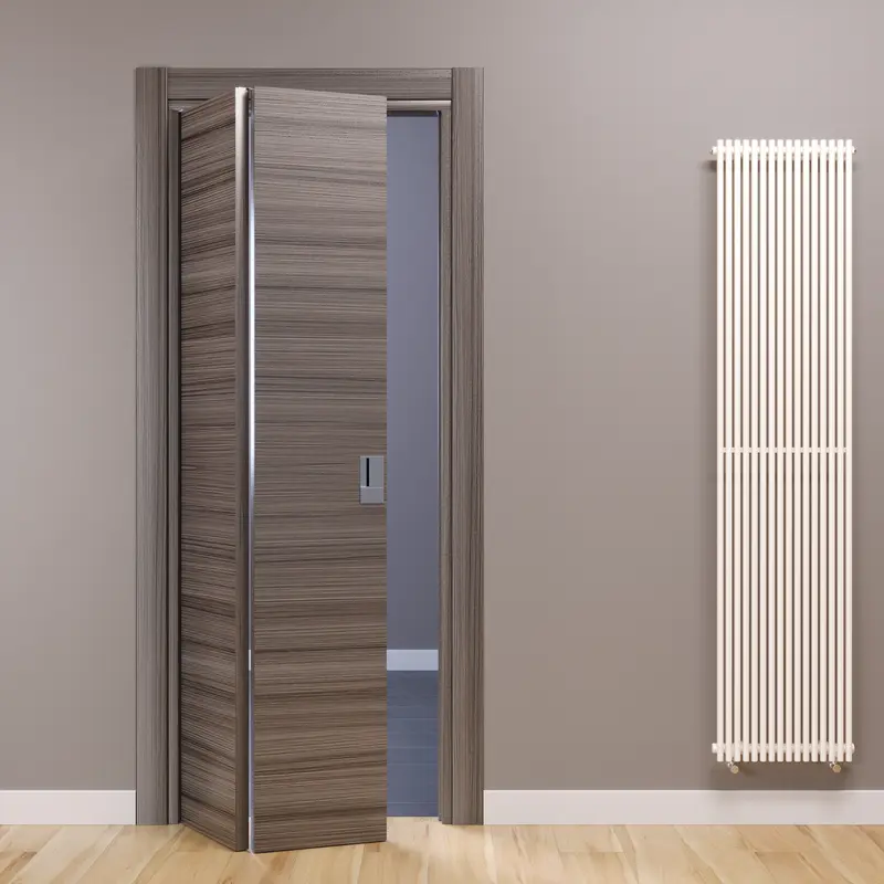 Porta Pieghevole a Libro Palissandro Tortora Compack Living 90° Celegon