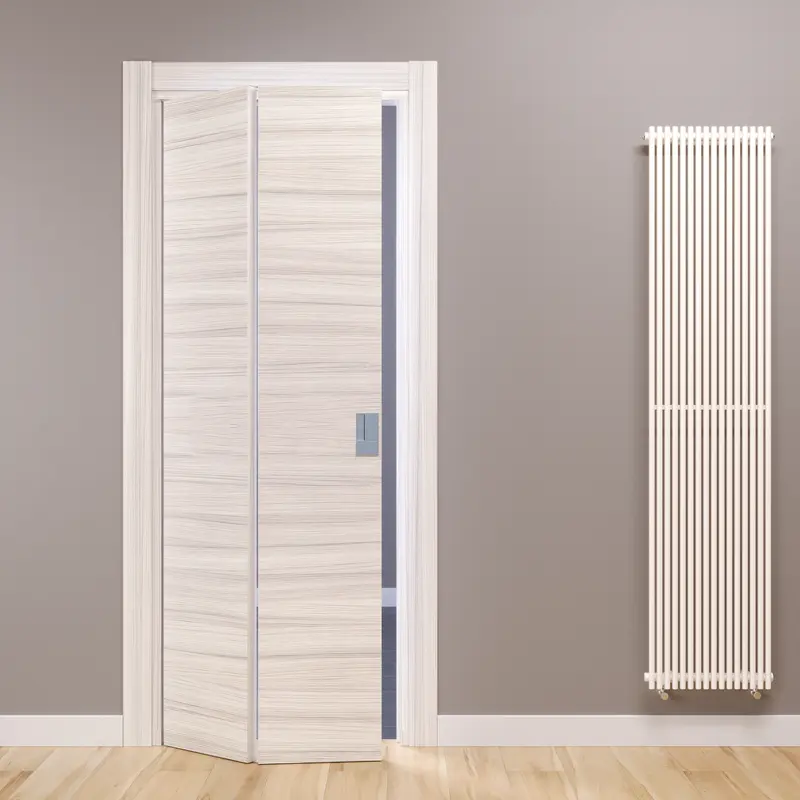 Porta Pieghevole a Libro Palissandro White Compack Living 180° Celegon