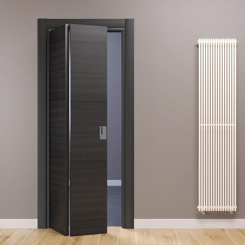 Porta Pieghevole a Libro Rovere Grigio Compack Living 90° Celegon