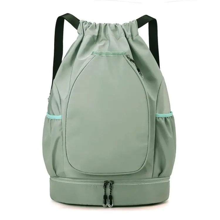 Portable Oxford Cloth Badminton Backpack Sports Drawstring Bag