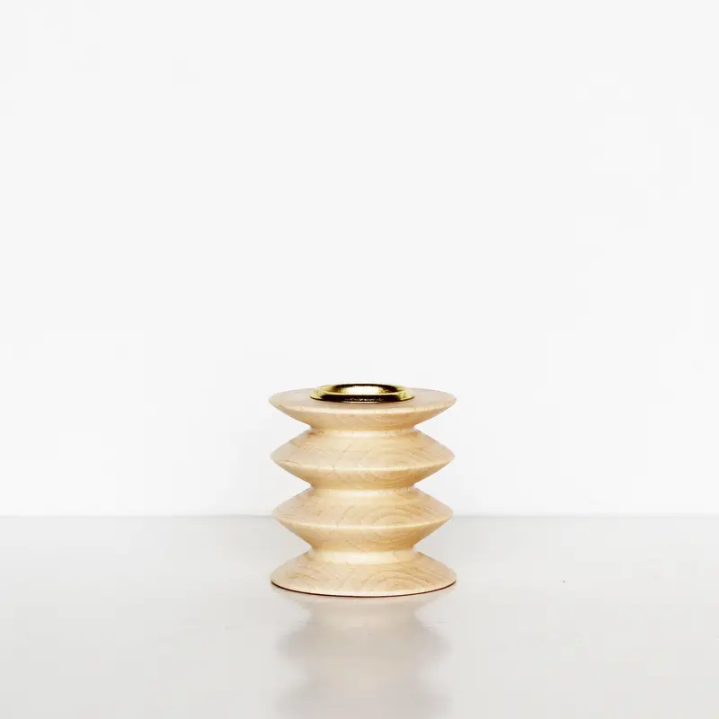 Portacandele totem basso Nº 2