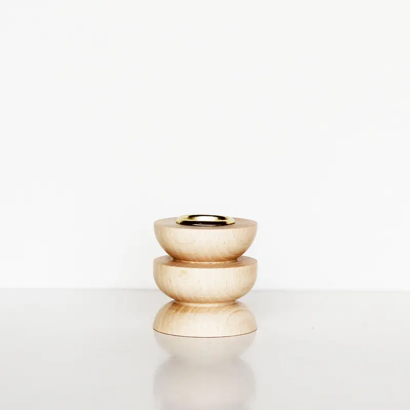 Portacandele totem basso Nº 4