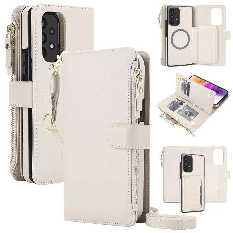 Portafoglio 2 in 1 con custodia magnetica per Galaxy A53, A72 e A52 5G