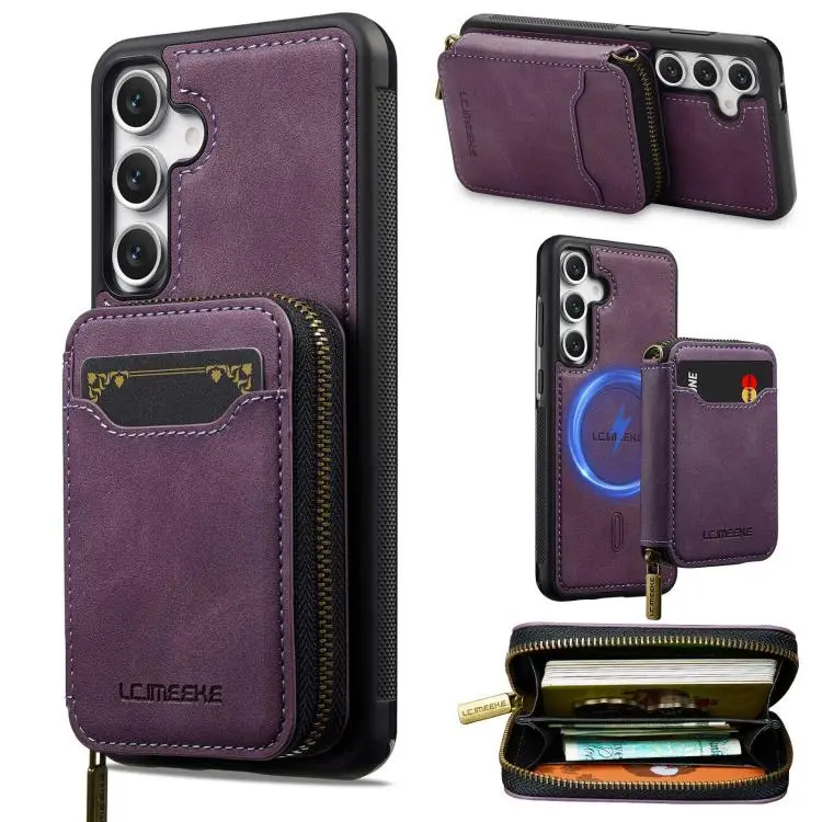 Portafoglio con cerniera magnetico per Galaxy A18 5G, Galaxy A18 5G/A18 4G