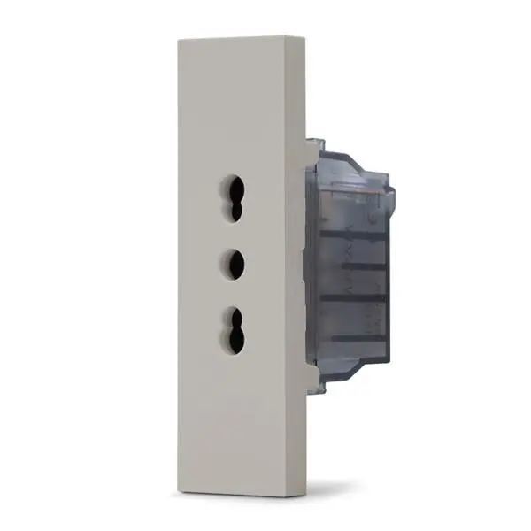 Presa bipasso 10–16A sabbia linea ZEN