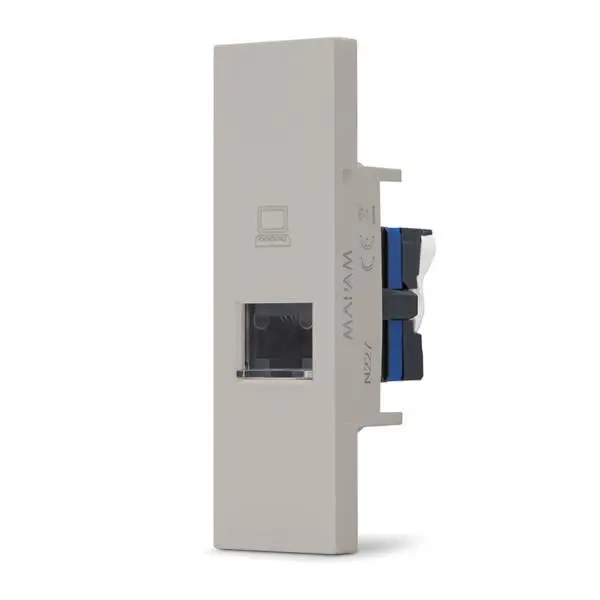 Presa di rete RJ45 Cat 5e sabbia linea ZEN da incasso