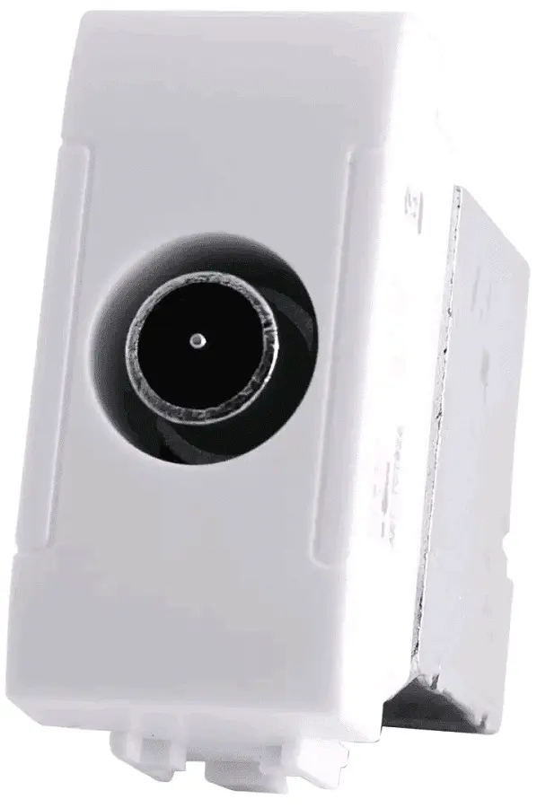 Presa TV passante compatibile serie Bticino Living International
