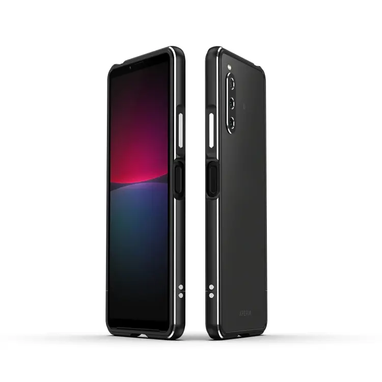 Protezione obiettivo serie Aurora con custodia metallo per Sony Xperia 10 IV