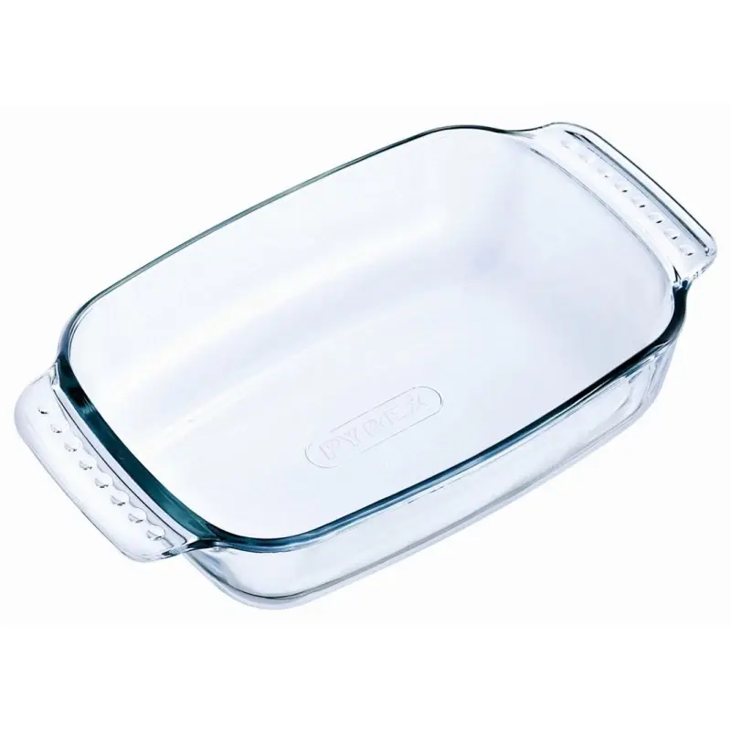 PYREX Irresistible Lasagniera in Vetro Borosilicato – Teglia Rettangolare da Forno Multiuso ad Alta Resistenza Termica – Pirofila Trasparente per Lasagne, Arrosti e Gratin, Varie Misure Disponibili
