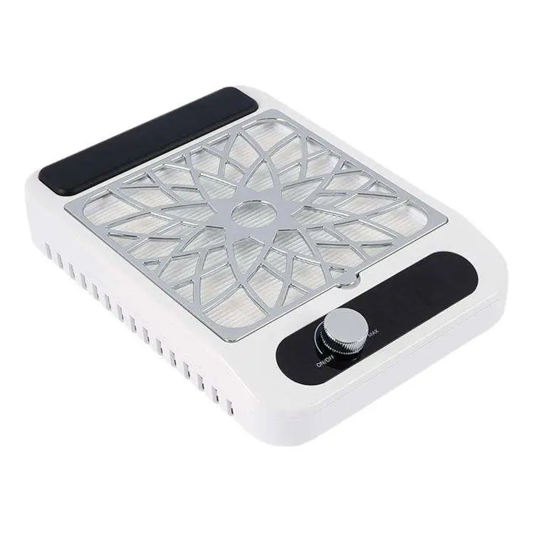 Q2 High Suction Turbo Nail Dust Collector Low Noise Manicure Dust Remover, US Plug, EU Plug