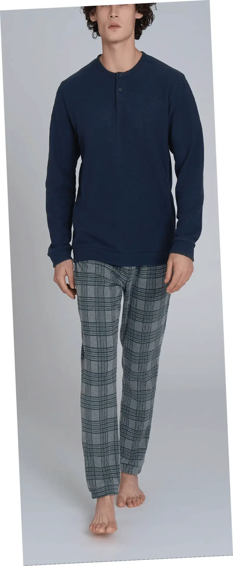 Ragno Pigiama Serafino Uomo Punto Milano U986N1
