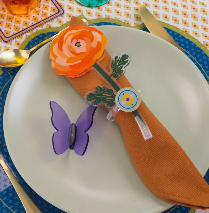 Ranuncolo Vesta Special Moment in Plexiglas – Decorazione Elegante Made in Italy