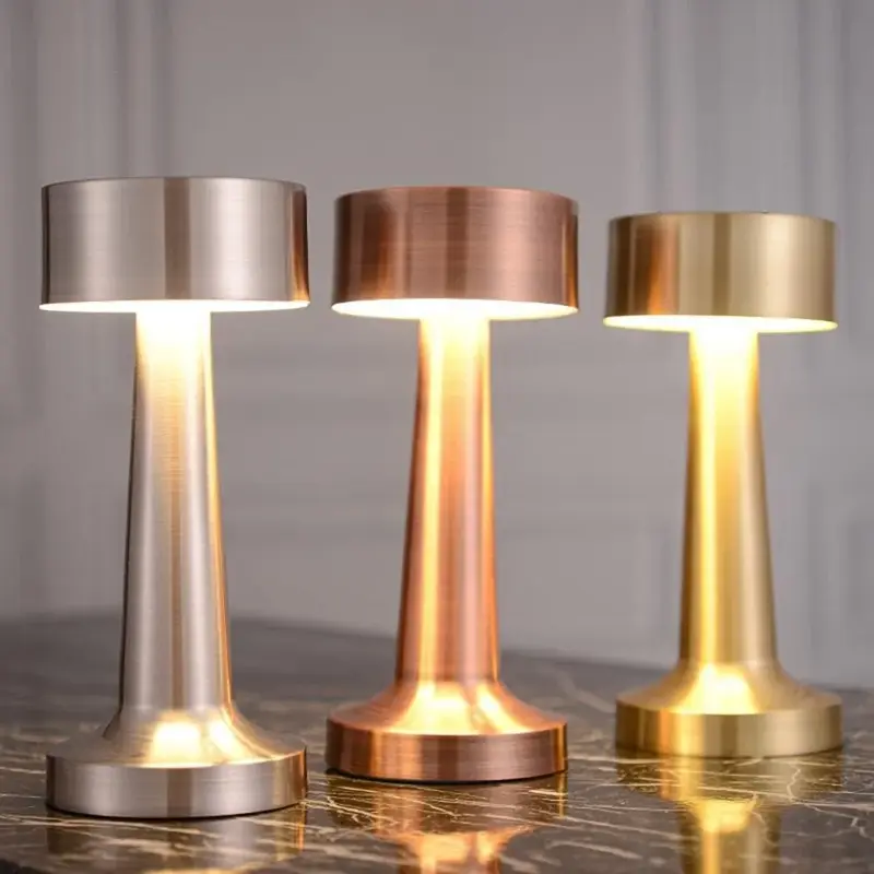 Rechargeable Table Lamp For Restaurant Bar