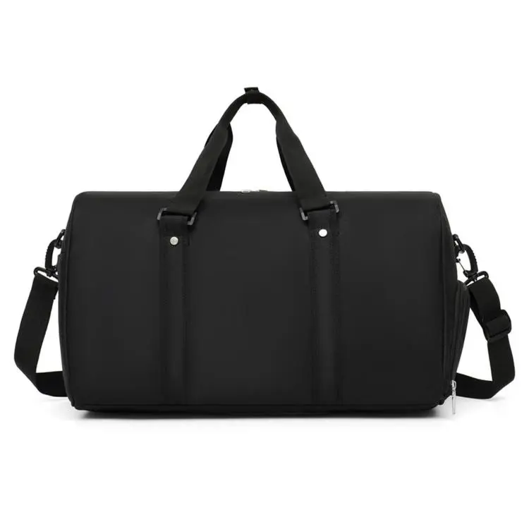 REMOID T11 Borsa sportiva da palestra, borsa da viaggio per weekend, borsa a tracolla con scomparto per scarpe e tasca impermeabile