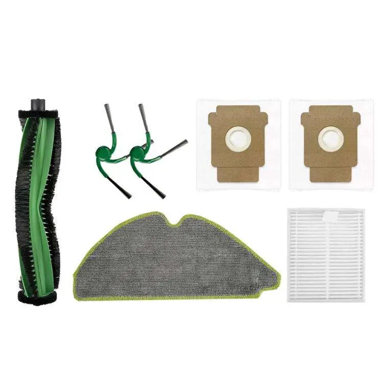 Replacement For IRobot Roomba 115 / 115+ Combo Robot Vacuum, 7 PCS/Set, 15 PCS/Set, 28 PCS/Set, 2 PCS/Pack Side Brush, 2 PCS/Pack Dust Bag, 2 PCS/Pack Filter, Roller Brush, Mop Pad