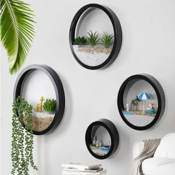 Round Wall Vase
