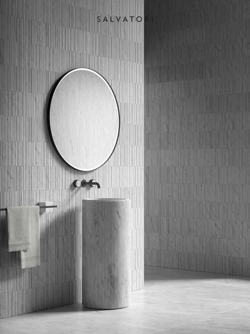 Salvatori Adda lavabo freestanding tondo ADDA
