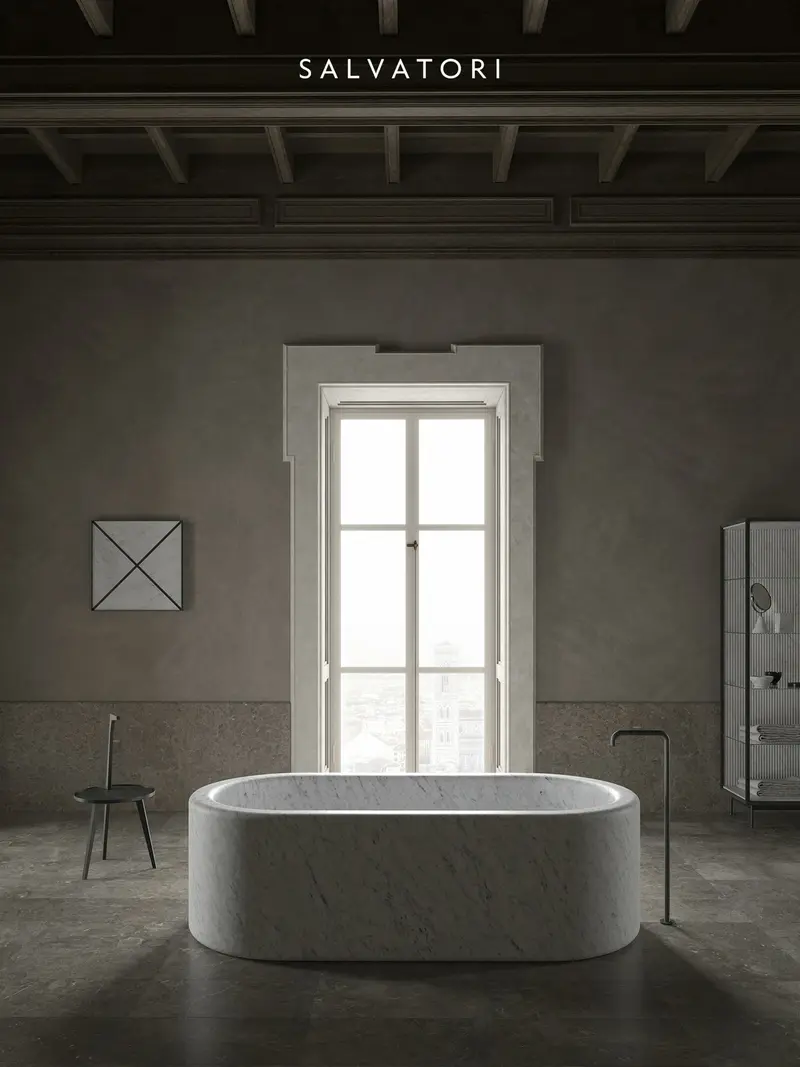 Salvatori Balnea vasca da bagno freestanding ovale BALNEA