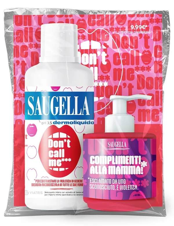 Saugella Dermoliquido Detergente Intimo pH 3.5 | Bundle 500ml + 150ml Omaggio (650ml) | Con Salvia Officinalis | Uso Quotidiano