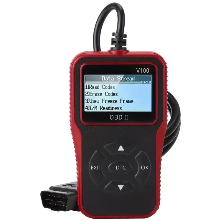 Scanner diagnostico OBD2 per auto V100, lettore di codici di errore, strumento di diagnosi guasti motore, V100