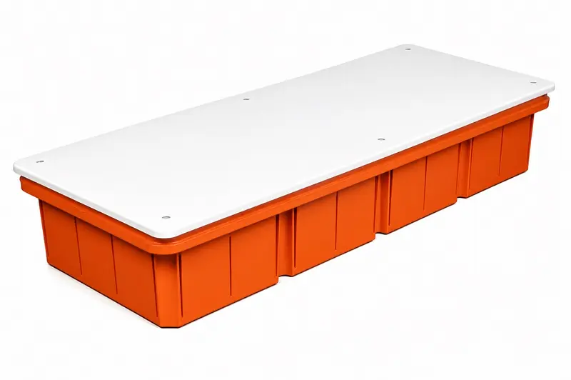 Scatola derivazione incasso FAEG 392x152x70mm IP40 con coperchio