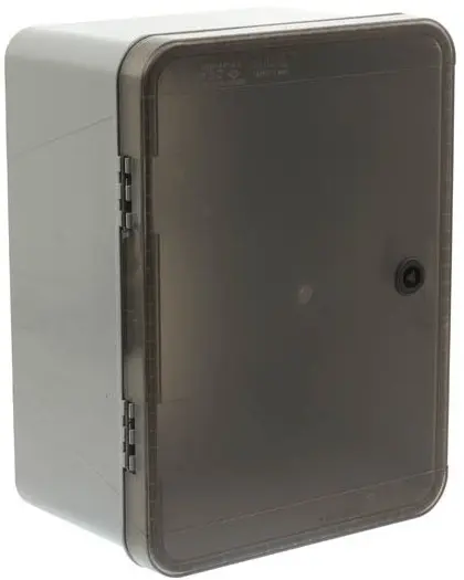 Scatola di distribuzione da parete con porta trasparente 30x22x15 Vito
